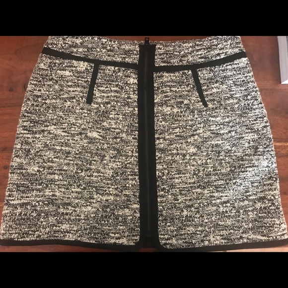 Rag & bone black and white mini skirt size 2 - Picture 3 of 3